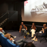 Regisseur Sanne Kortooms en Wim De Haan zijn voor een nabespreking aawezig bij Filmhuis Den Haag